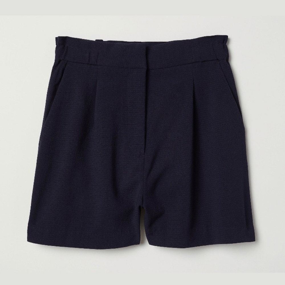 Satin High Waisted Shorts